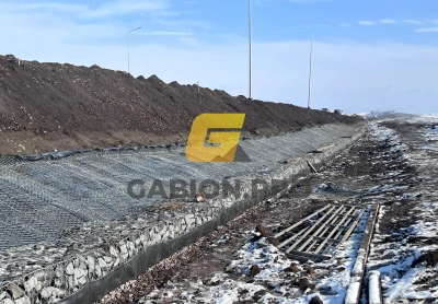 Габионы ГСИ К и ГСИ М для стабилизации грунта на откосах